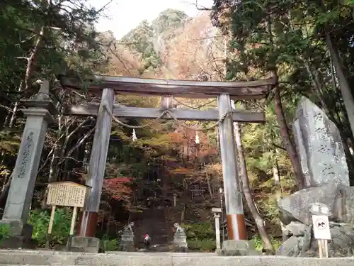 戸隠神社宝光社の鳥居