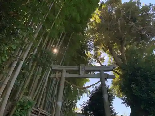 八幡神社の鳥居