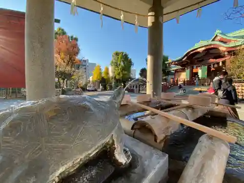 亀戸天神社の手水舎