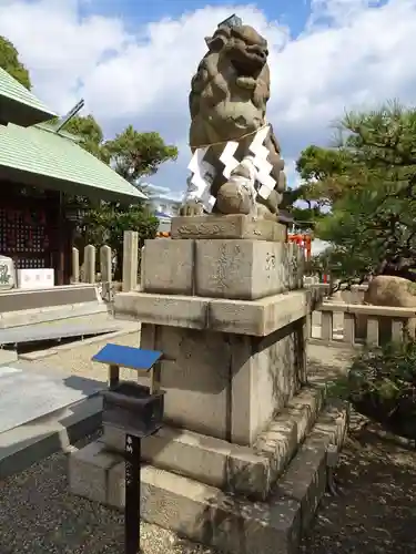 和田神社の狛犬