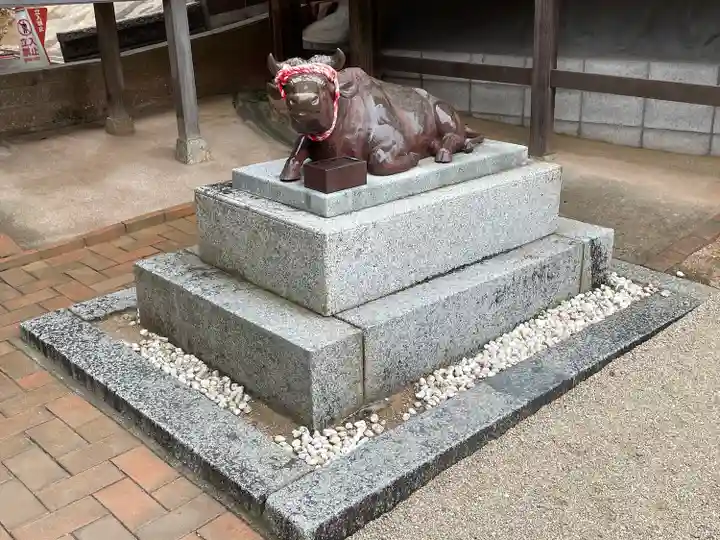 足立山妙見宮(御祖神社)の狛犬