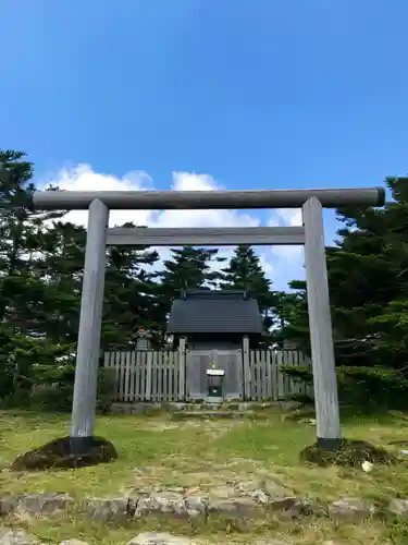 弥山神社（天河大辨財天社奥宮）の鳥居