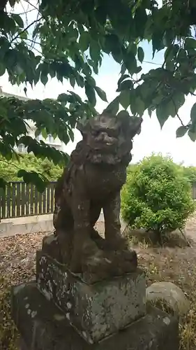 八幡神社の狛犬