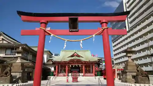 東京羽田 穴守稲荷神社の鳥居