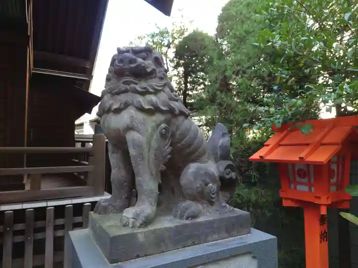 蔵前神社の狛犬