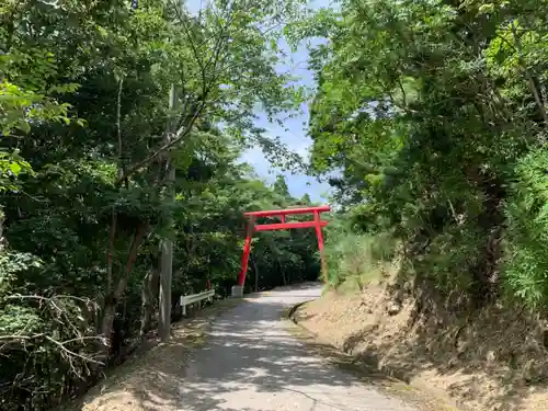 詞具都智神社の鳥居