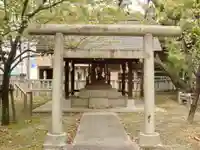 川口神社の鳥居