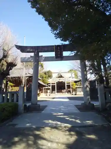 牛嶋神社の鳥居