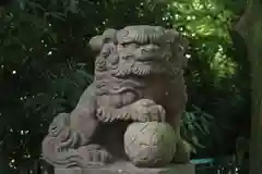 神明神社の狛犬