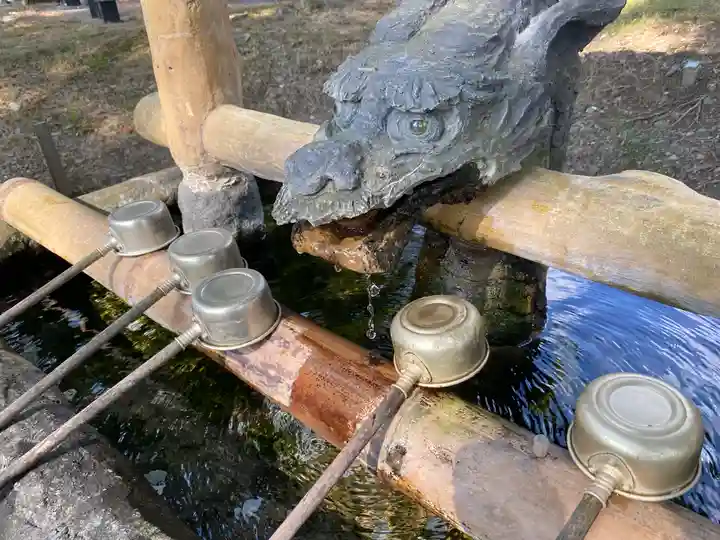 横山不動尊の手水舎