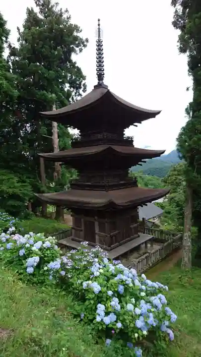 国宝 大法寺の塔
