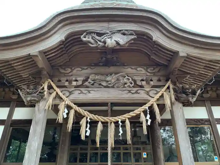 番場神社の芸術
