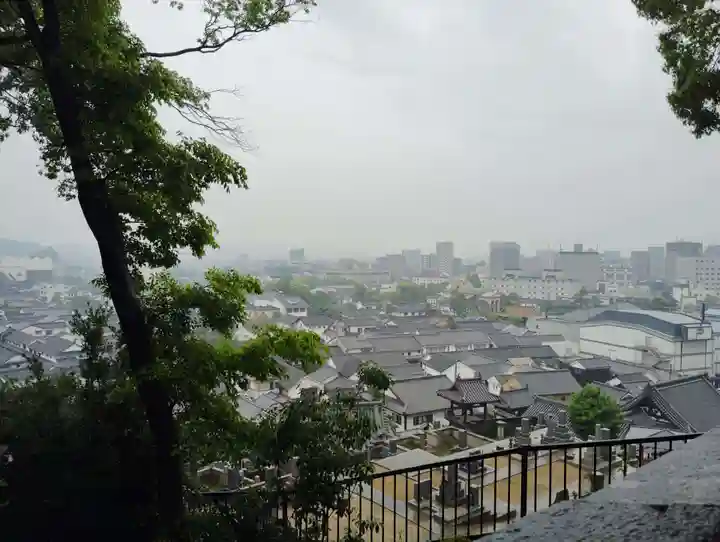 阿智神社の景色