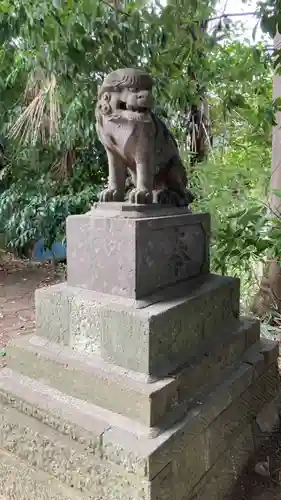 浅間神社の狛犬