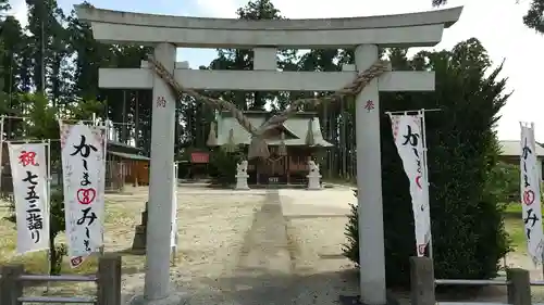 鹿嶋三嶋神社の鳥居