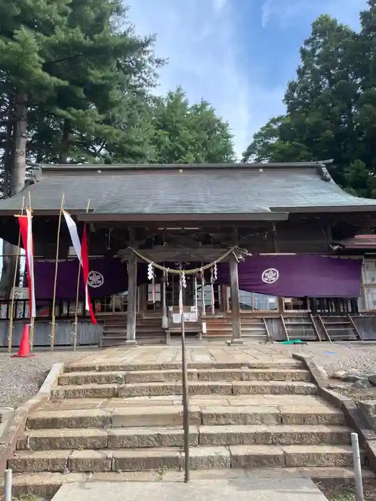 法霊山龗神社の本殿・本堂