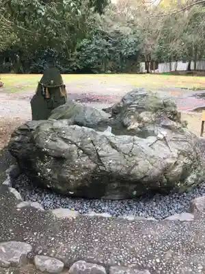 平川神明宮の手水舎