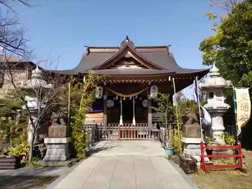 矢向日枝神社の本殿・本堂
