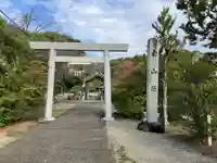 白山神社(木曽川町黒田)の鳥居