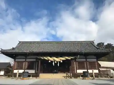 阿智神社の本殿・本堂