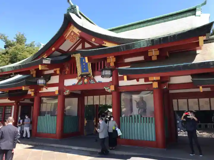 日枝神社の本殿・本堂