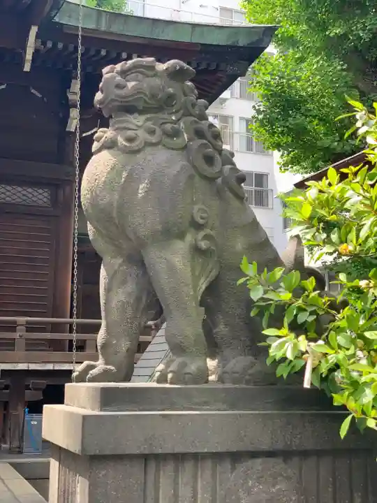 鐵砲洲稲荷神社の狛犬