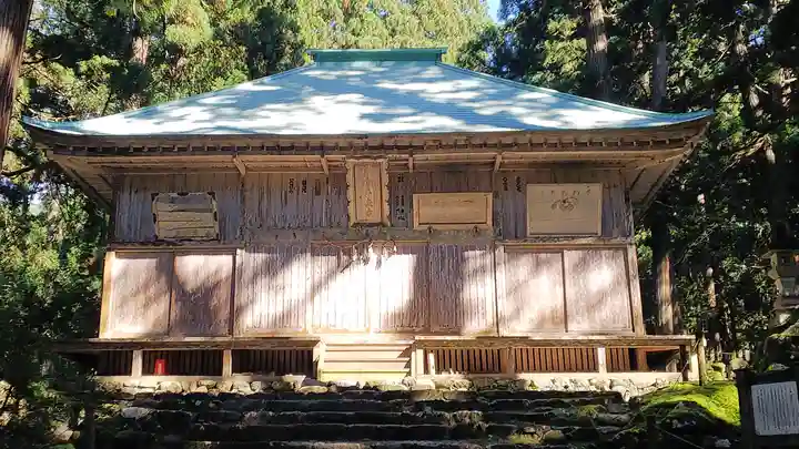 平泉寺白山神社の本殿・本堂