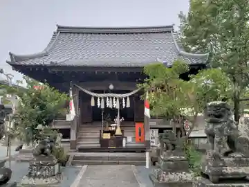 諏訪神社の本殿・本堂