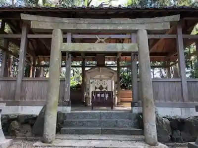 中原神社の鳥居