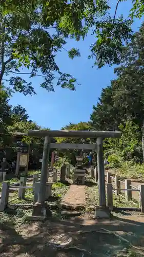 山の神の鳥居