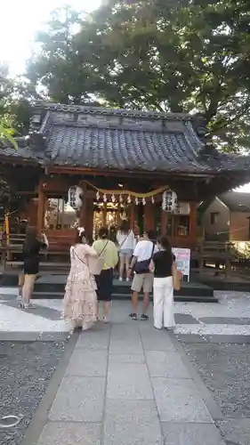 川越熊野神社の本殿