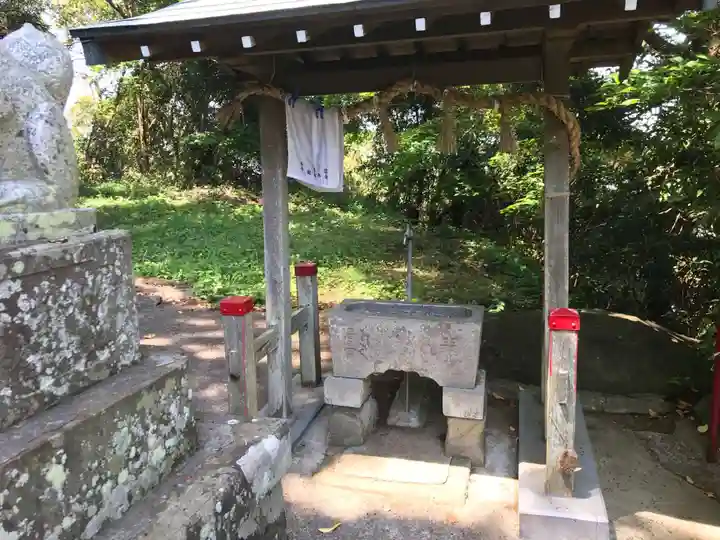 稲荷神社の手水舎