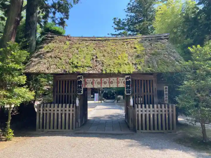 常陸國總社宮の山門・神門