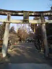 河桁御河辺神社の鳥居