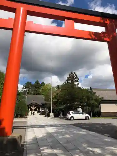 湯倉神社の鳥居