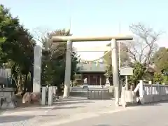 椿宮神明社の鳥居