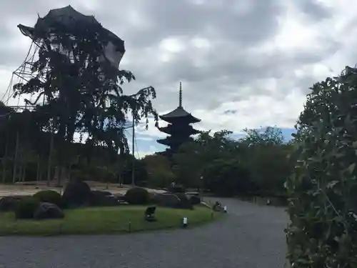 東寺（教王護国寺）の景色