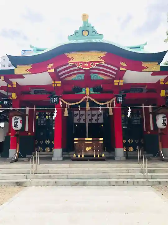 御霊神社の本殿・本堂