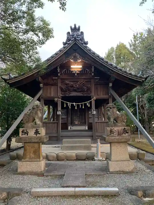 賣夫神社(嫁振)の本殿・本堂