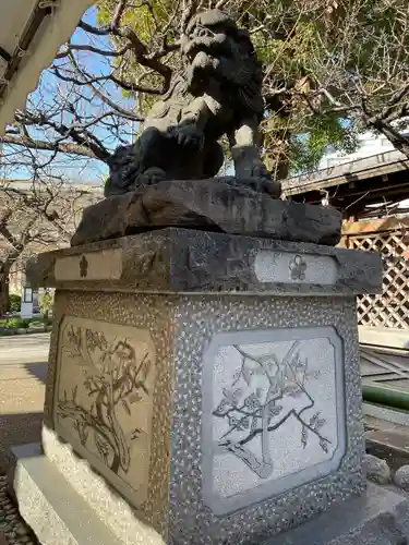 湯島天満宮の狛犬