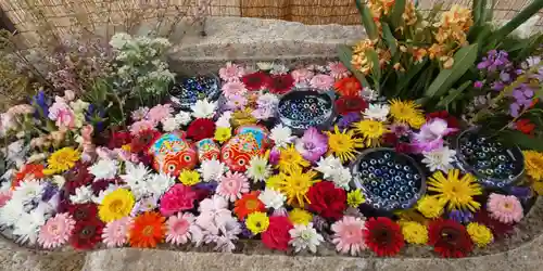 金井神社の手水舎
