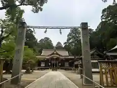 大麻比古神社の本殿