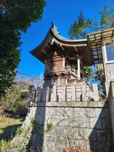 尾津神社（小山）の本殿・本堂