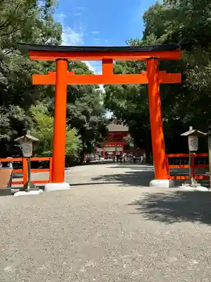 賀茂御祖神社(下鴨神社)の鳥居