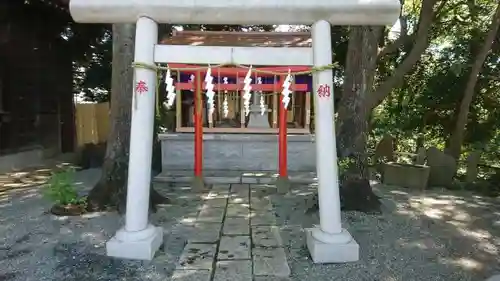 多摩川浅間神社の鳥居