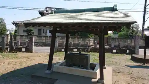 鬼鎮神社の手水