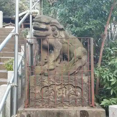 御田八幡神社の狛犬