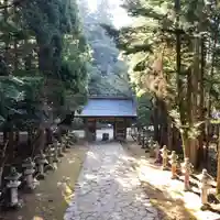鳥取東照宮(旧樗谿神社)の山門・神門
