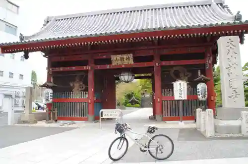 護国寺の山門・神門