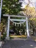 戸頭神社の鳥居